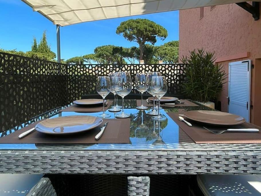 Studio Climatise, Terrasse, Parking Prive, 50M De La Plage Сен Тропе Екстериор снимка